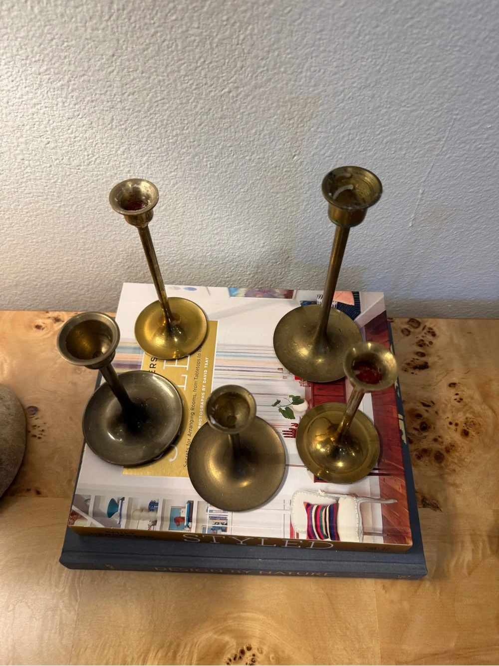 Brass Candlestick Set - Home Accents